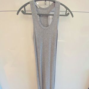 All Saints racer back full length jersey dress 4
